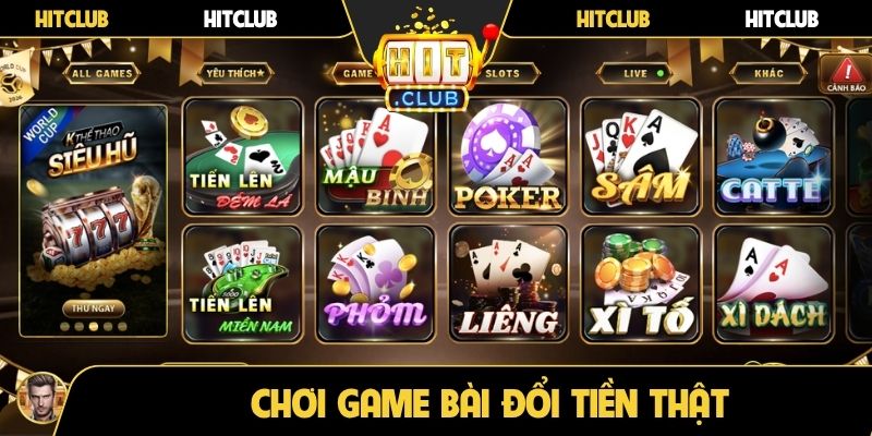Chơi game bài đổi tiền thật